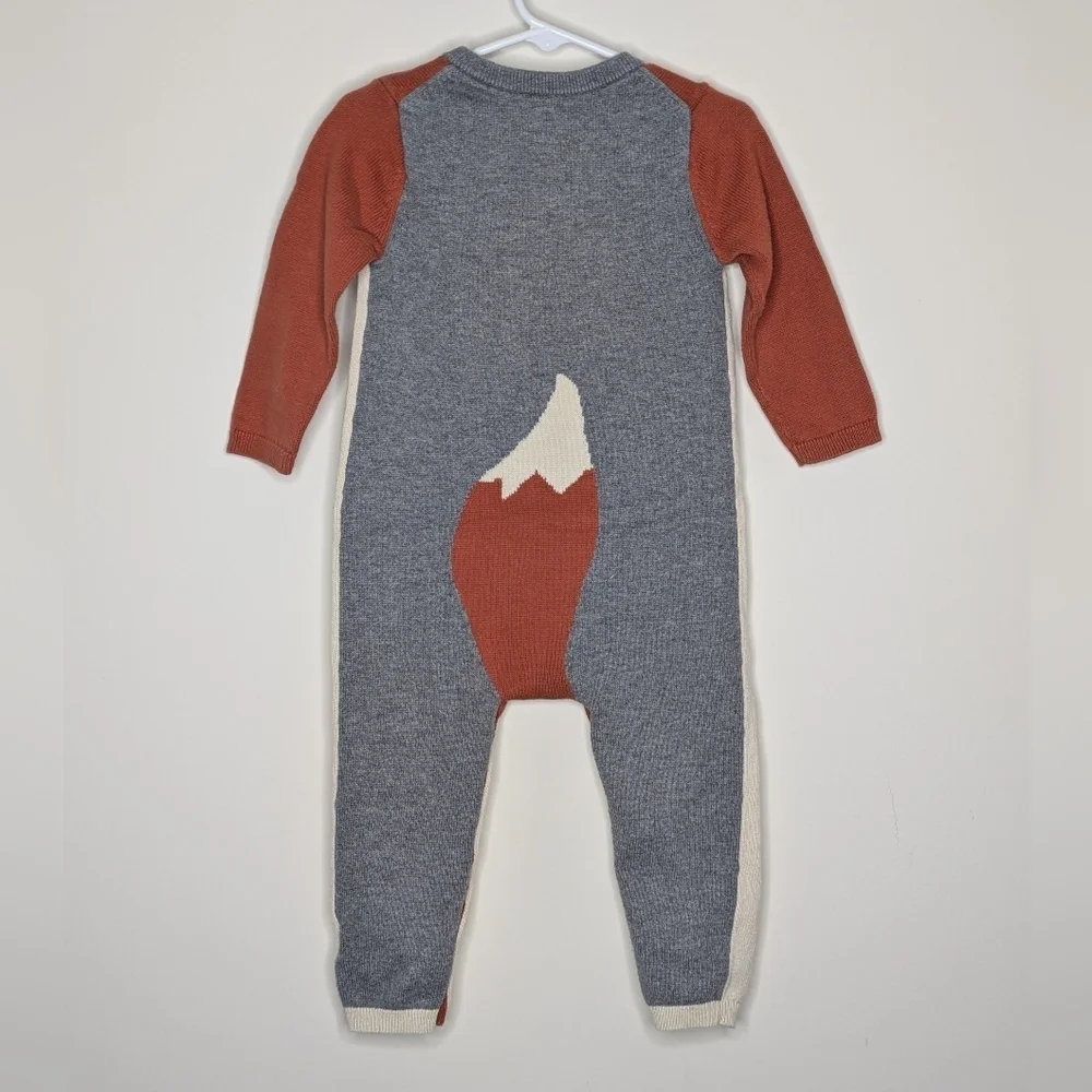Baby Gap Fox Knit Romper 18-24m